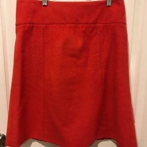 J crew wool lined A line skirt